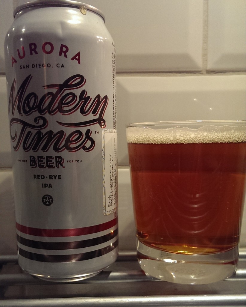 A can from Modern Times Beer